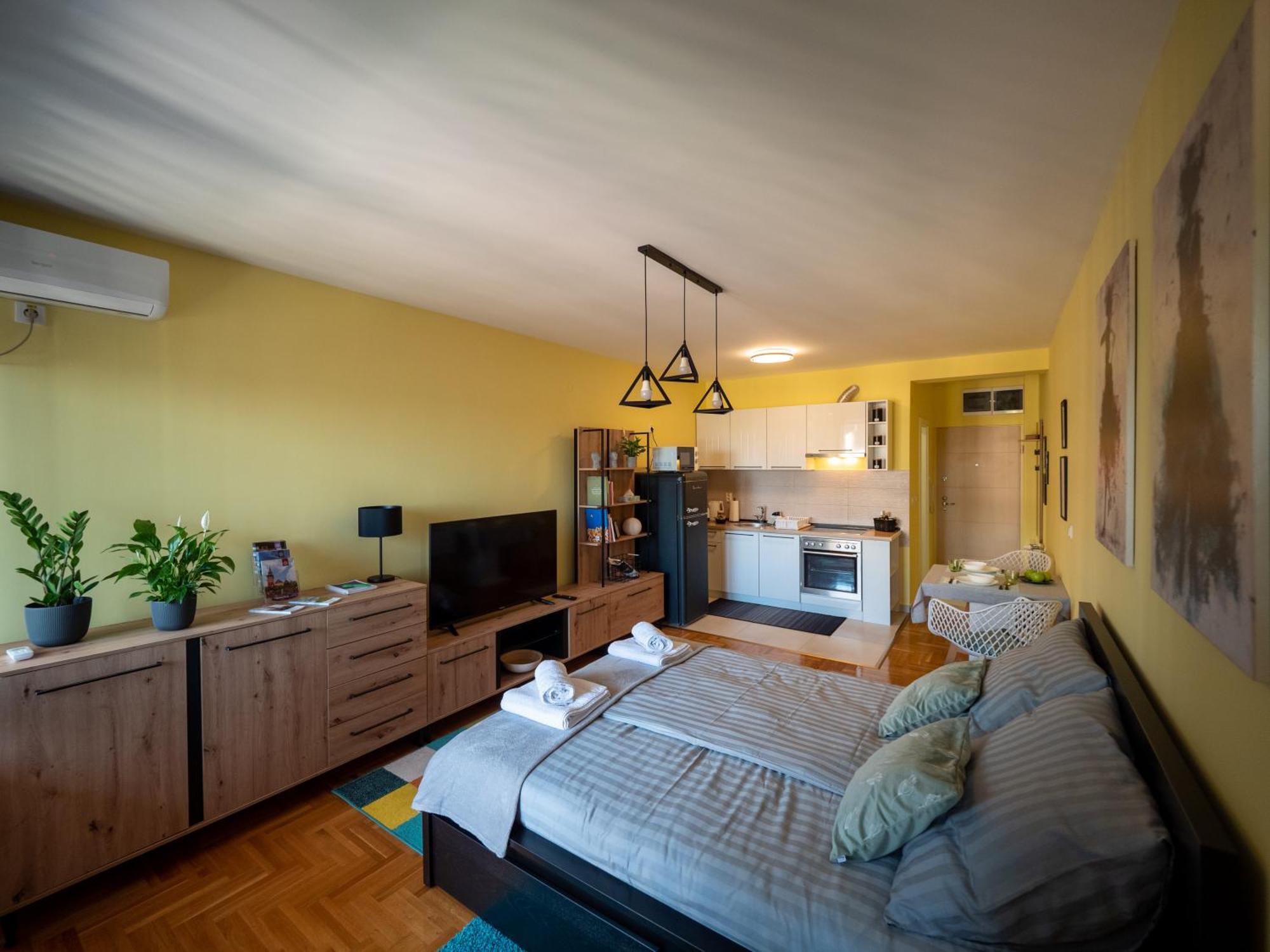 Green Apple Apartment Szabadka Kültér fotó